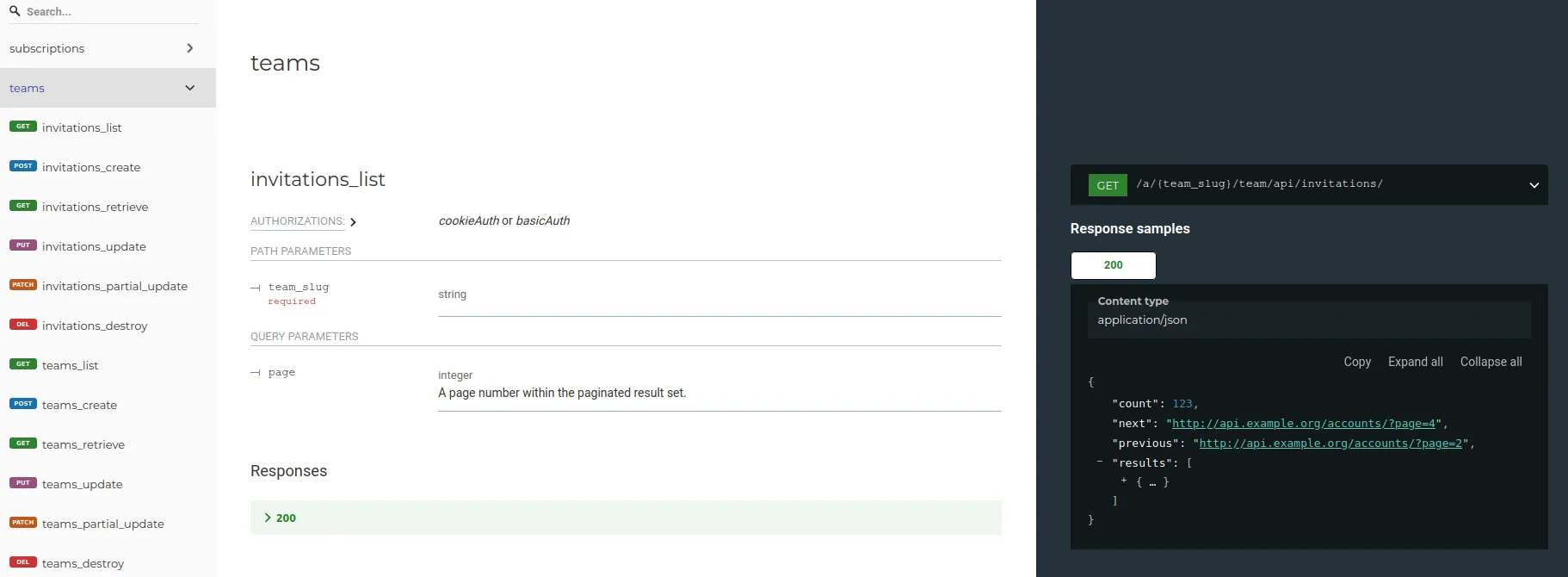 Redoc API Docs
